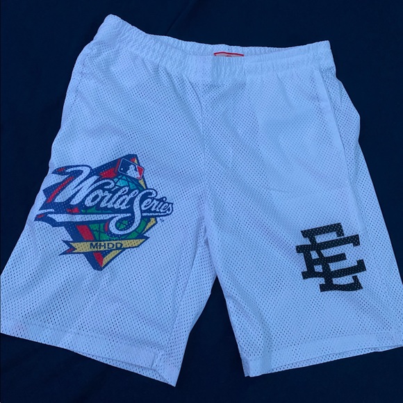 Eric Emanuel Shorts White World Series Eric Emanuel Shorts Poshmark